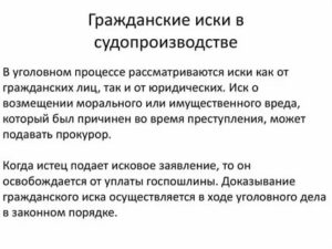 Кто Признается Гражданским Истцом по Уголовному Делу