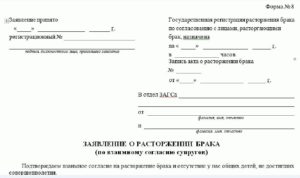 Куда подать заявление на развод в спб если есть дети