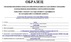 Куда подавать заявление на материнский капитал