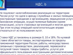 Квартиры облагаются ндс или нет