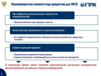 Лизинг для государственных учреждений