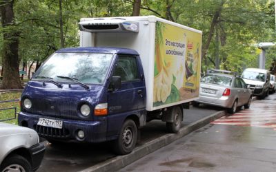 Можно ли парковать грузовые автомобили во дворе?