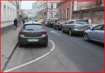 Можно ли парковать машину на закругленной разметке?