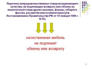 Можно ли вернуть стеклянную посуду надлежащего качества в магазин
