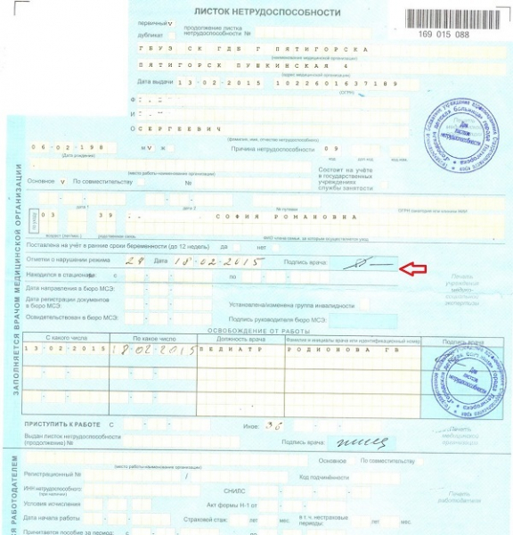 Нарушение режима больничного листа: последствия на работе