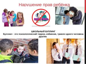 Нарушения прав детей в современном мире