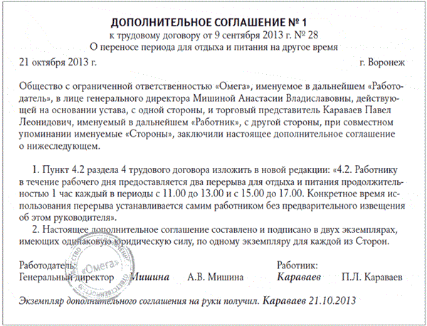 Обеденный перерыв, перекуры и другие перерывы по тк рф