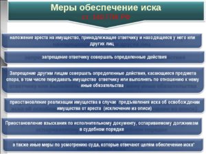 Обеспечение иска в гражданском процессе пошлина
