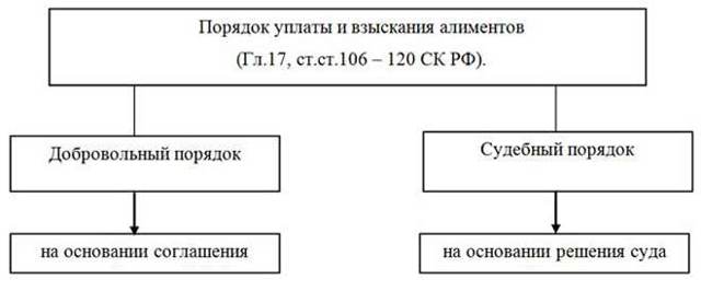 Образец расписки о получении алиментов на ребенка