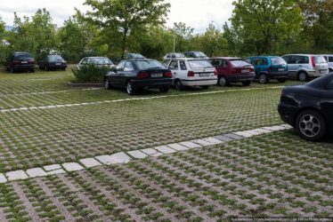 Обустройство парковки во дворе дома