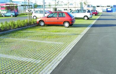 Обустройство парковки во дворе дома