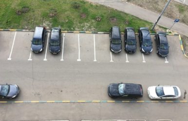 Обустройство парковочного кармана