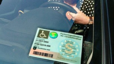 Оформление инвалидного разрешения на парковку