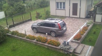 Организация парковки на участке