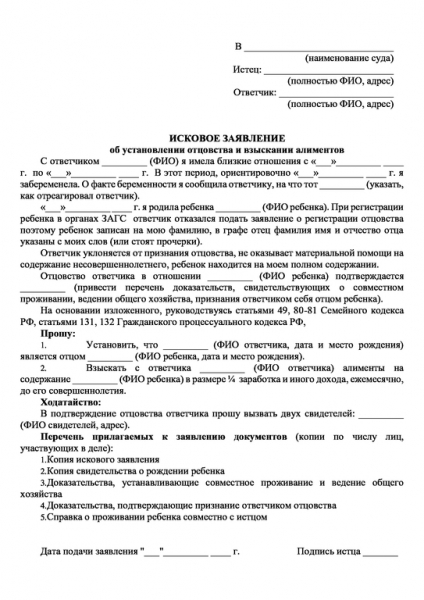 Отцовство &mdash; понятие и юридический смысл, как оформить на ребенка