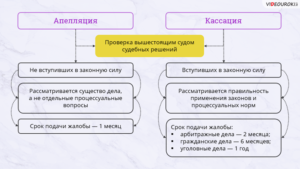 Отличие апелляционной жалобы от кассационной и надзорной
