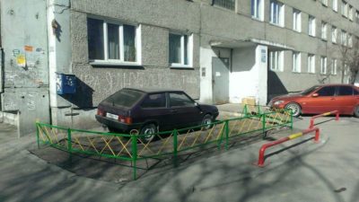 Парковка машин на придомовой территории закон