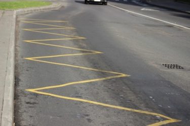Парковка после автобусной остановки
