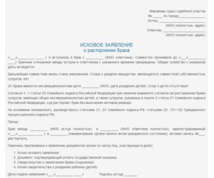 Перечень документов для подачи искового заявления в суд