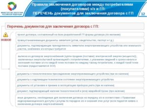 Перечень документов  для заключения  договора  поставки товара