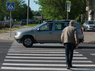 Пешеход на зебре штраф
