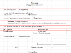 По чьей прописке берут справку что не получает алименты
