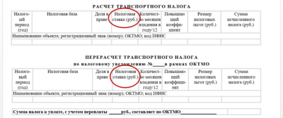 Почему нет начислений транспортного налога?