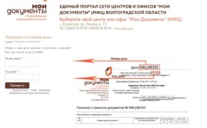 Подать заявление в мфц онлайн