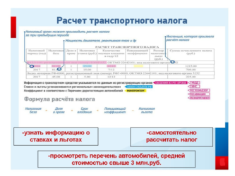 Порядок начисления транспортного налога для пенсионеров