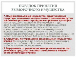 Пошаговвая процедура выморачивания имущества квартиры
