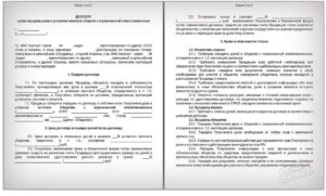 Предварительный договор купли-продажи доли в ООО образец бланк