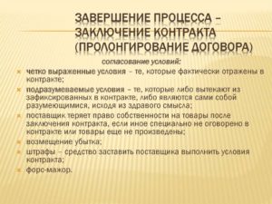 Пролонгирование договора это