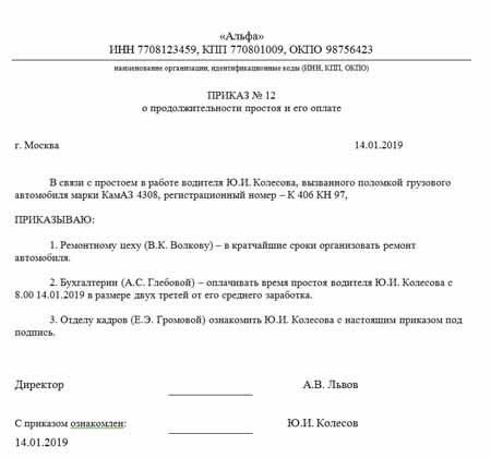 Простой по вине работодателя: как оплачивается и как оформляется