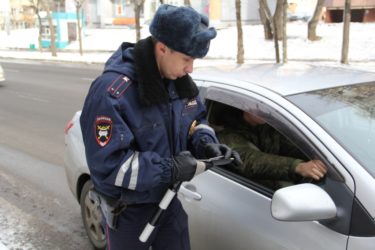 Проверка пешехода на штрафы