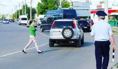 Проверка пешехода на штрафы