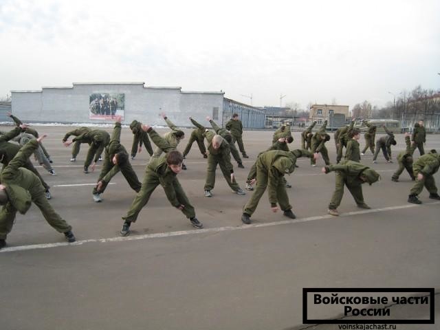Распорядок дня военнослужащего в российской армии