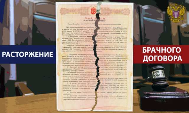 Расторжение брачного договора &mdash; условия расторжения