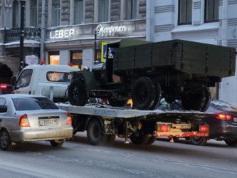 Размер штрафа за эвакуацию машины