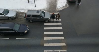 Размер штрафа за парковку на пешеходном переходе