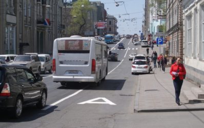 Штраф за движение по автобусной полосе