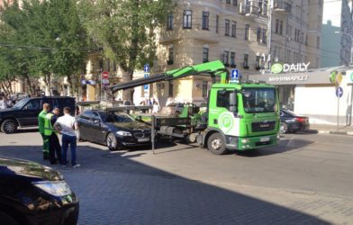 Штраф за неправильную парковку и эвакуацию автомобиля