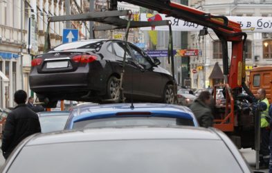 Штраф за неправильную парковку и эвакуацию автомобиля