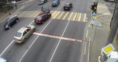 Штраф за пересечение стоп линии перед светофором