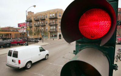 Штраф за поворот на красный свет
