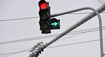 Штраф за поворот не по стрелке светофора