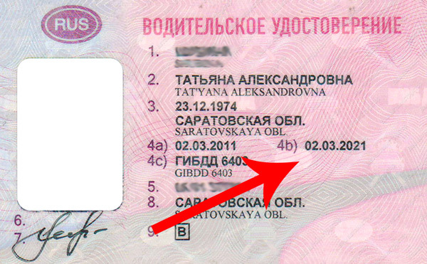 Штраф за просроченные права