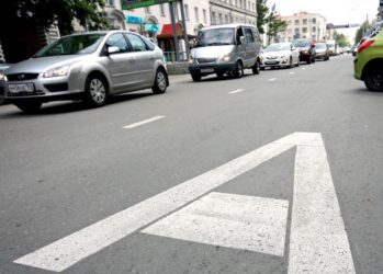 Штраф за стоянку на автобусной полосе