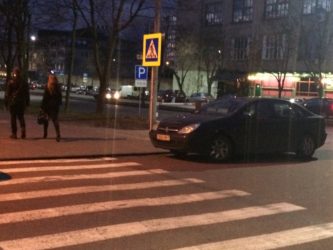 Штраф за стоянку на перекрестке