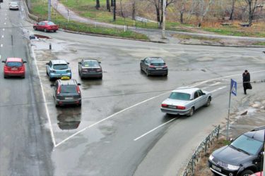 Штраф за стоянку на перекрестке
