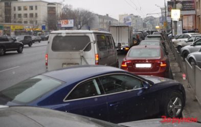 Штраф за второй ряд парковки